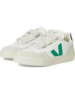 VEJA Kids Small V-90 Origanically Traced Leather (Little Kid/Big Kid) | Sneakers & Athletic Shoes