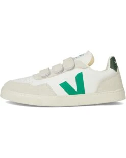 VEJA Kids Small V-90 Origanically Traced Leather (Big Kid) | Sneakers & Athletic Shoes -All-Day Shoes Shop 615cFJZLrrL. AC SR736920