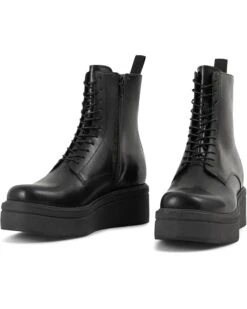 Vagabond Shoemakers Tara Lace Up Leather Bootie | Boots