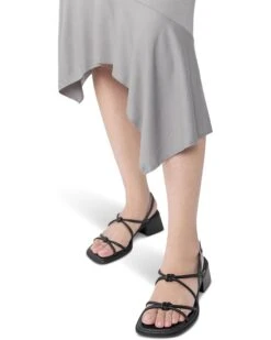 Vagabond Shoemakers Ines Leather Knotted Sandals | Heels -All-Day Shoes Shop 61fbiTCL5LL. AC SR736920