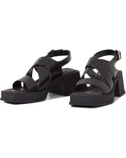 Vagabond Shoemakers Hennie Leather Cross Sandal | Heels