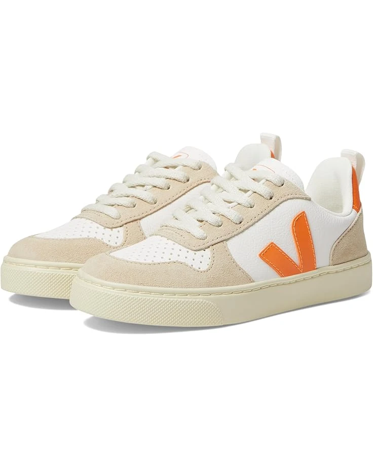 VEJA Kids Small V-10 Laces (Little Kid/Big Kid) | Sneakers & Athletic Shoes 3 VEJA Kids Small V-10 Laces (Little Kid/Big Kid) | Sneakers & Athletic Shoes